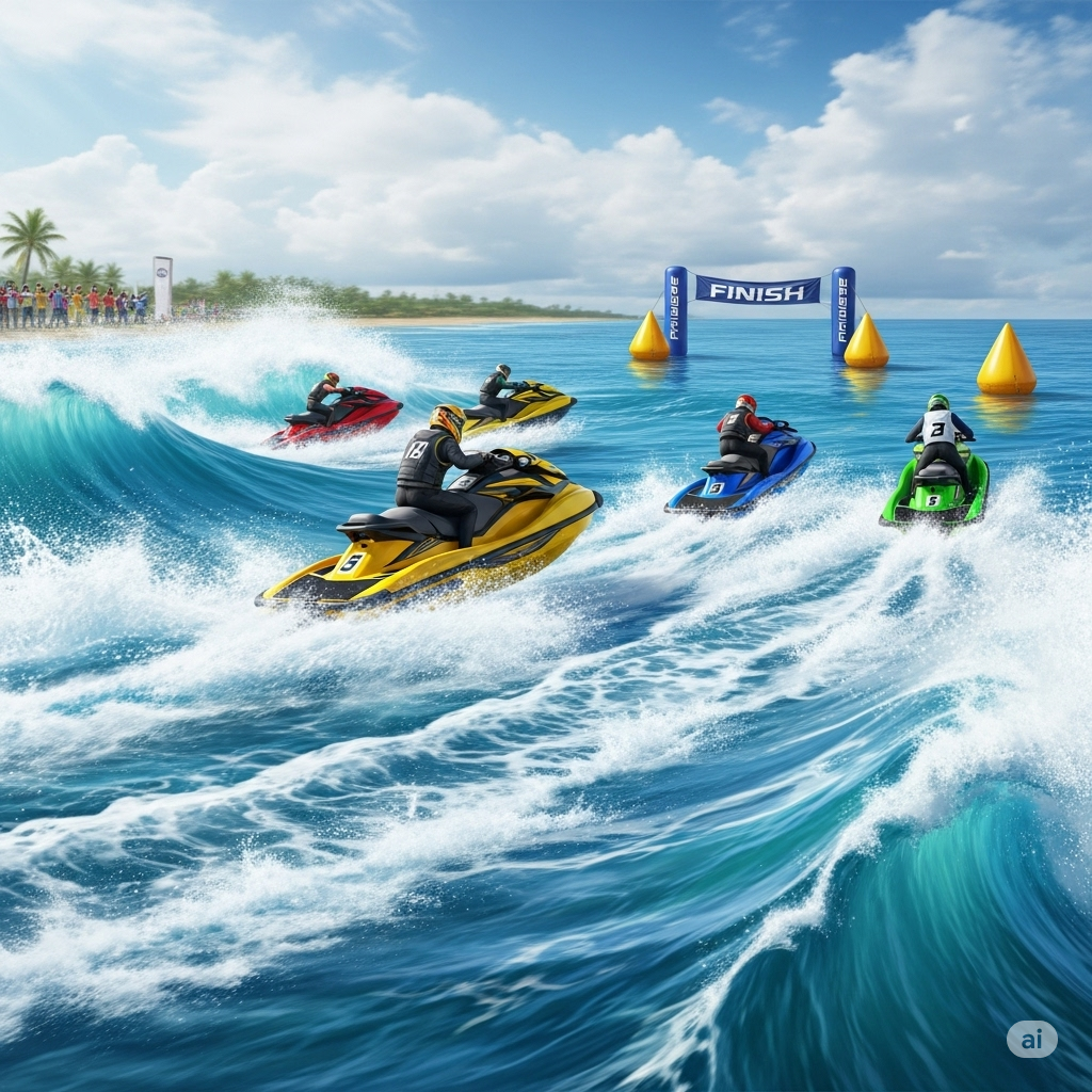 Slot bertema lomba jet ski